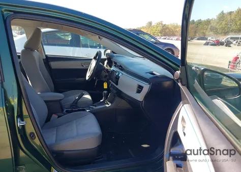 2015 Toyota Corolla Le from USA, damaged, VIN 2T1BURHE0FC341429